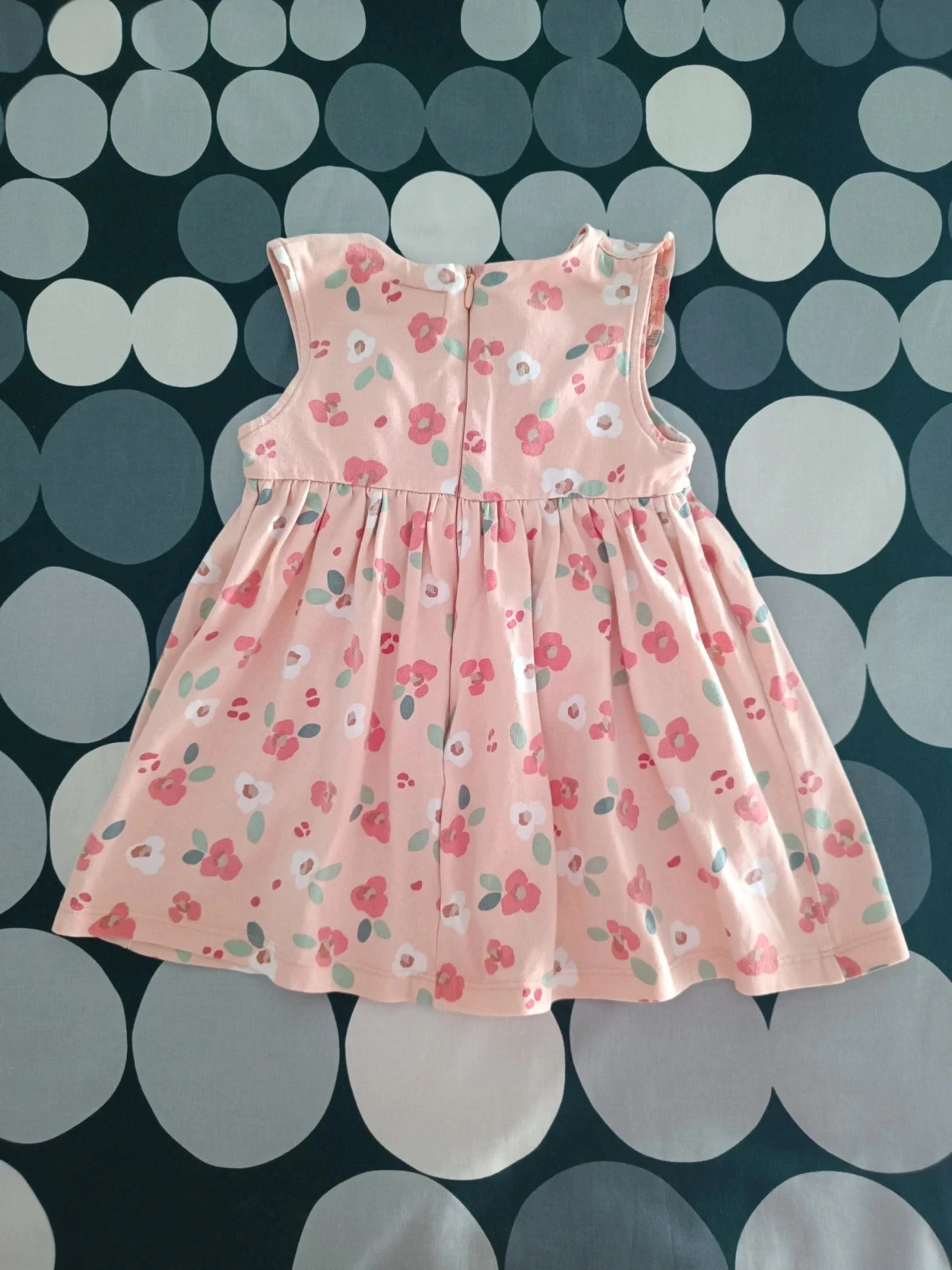Mayoral jurk 12 maanden - Roze bloemen & schattige strik 🌷 – photo 2